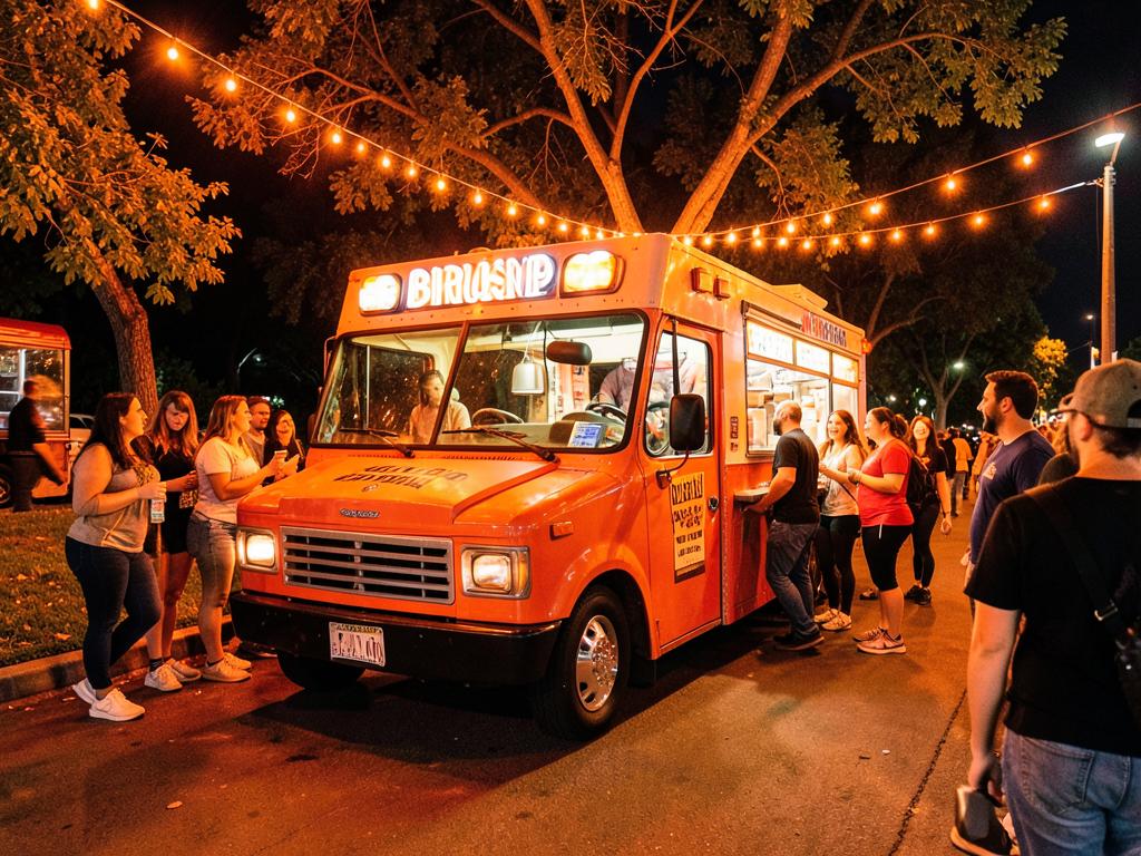 Birria truck rolled up at Wantagh Park