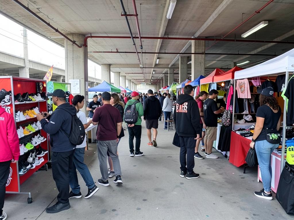 Sneaker + streetwear pop-up